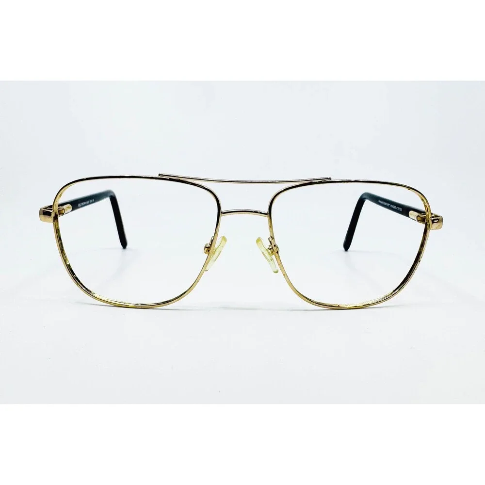 Kirkland Signature Eyeglass Frames Mens Gold KS KODEE Aviator 55-16-140